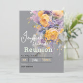 Cartes d'invitation pour réunion d'amis (Debout devant)