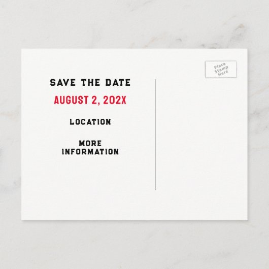 Cartes d'invitation pour réunion de famille (Dos)