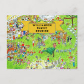 Cartes d'invitation pour réunion de famille (Devant)