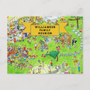 Cartes d'invitation pour réunion de famille