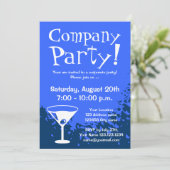 Cartes d'invitation pour soirée d'entreprise | Inv (Debout devant)