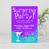 Cartes d'invitation pour soirée surprise | Invitat (Debout devant)