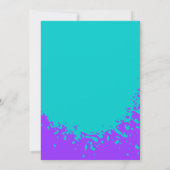 Cartes d'invitation pour soirée surprise | Invitat (Dos)