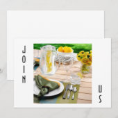 CARTES D'INVITATION POUR TOUTES LES OCCASIONS EN E (Devant / Derrière)