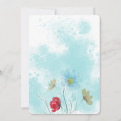 Cartes d'invitation pour un anniversaire (Dos)