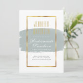 Cartes d'invitation pour un déjeuner-thé-brunch de (Debout devant)