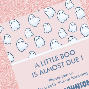 Cartes d'invitation pour une baby shower Halloween