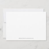 Cartes d'invitation pour une fête BBQ d'été (Dos)