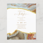 Cartes d'invitation pour une fête d'anniversaire 4 (Devant)