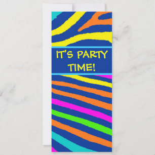 Cartes d'invitation pour une fête d'anniversaire a
