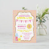Cartes d'invitation pour une fête d'anniversaire à (Debout devant)