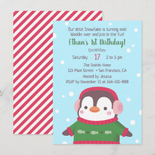Cartes d'invitation pour une fête d'anniversaire a