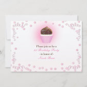 Cartes d'invitation pour une fête d'anniversaire a (Devant)