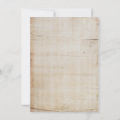 Cartes d'invitation pour une fête d'anniversaire C (Dos)