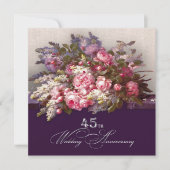 Cartes d'invitation pour une fête d'anniversaire d (Devant)