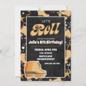 Cartes d'invitation pour une fête d'anniversaire d (Devant)