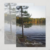 Cartes d'invitation pour une fête d'anniversaire d (Devant / Derrière)