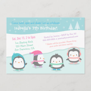 Cartes d'invitation pour une fête d'anniversaire d