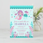 Cartes d'invitation pour une fête d'anniversaire d (Debout devant)