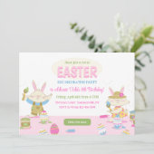 Cartes d'invitation pour une fête d'anniversaire d (Debout devant)