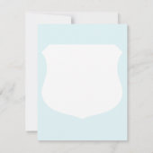 Cartes d'invitation pour une fête d'anniversaire d (Dos)