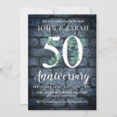 Cartes d'invitation pour une fête d'anniversaire d (Devant)