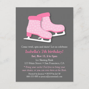 Cartes d'invitation pour une fête d'anniversaire d
