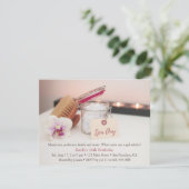 Cartes d'invitation pour une fête d'anniversaire d (Debout devant)