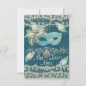 Cartes d'invitation pour une fête d'anniversaire e (Dos)