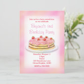 Cartes d'invitation pour une fête d'anniversaire G (Debout devant)