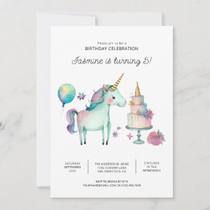 Cartes d'invitation pour une fête d'anniversaire L