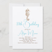 Cartes d'invitation pour une fête d'anniversaire l (Devant)