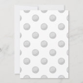 Cartes d'invitation pour une fête d'anniversaire s (Dos)