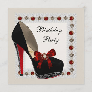 Cartes d'invitation pour une fête d'anniversaire s