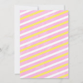 Cartes d'invitation pour une fête d'anniversaire S (Dos)