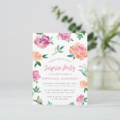 Cartes d'invitation pour une fête d'anniversaire s (Debout devant)