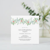 Cartes d'invitation pour une fête de pendaison de (Debout devant)