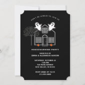 Cartes d'invitation pour une fête de pendaison de (Devant)