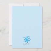 Cartes d'invitation pour une fête de pistolets à e (Dos)