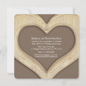 Cartes d'invitation pour une fête du 5ème annivers (Dos)