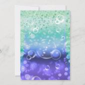 Cartes d'invitation pour une fête tropicale sous l (Dos)