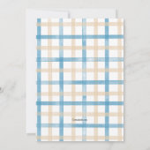 Cartes d'invitation pour une partie de crosse (Dos)