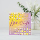 Cartes d'invitation pour une soirée dansante entre (Debout devant)