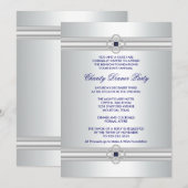 Cartes d'invitation pour une soirée d'entreprise (Devant / Derrière)