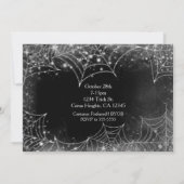 Cartes d'invitation pour une soirée d'Halloween To (Dos)