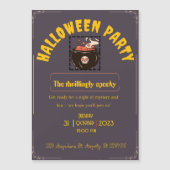 Cartes d'invitation pour une soirée Halloween sur (Devant)