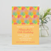 Cartes d'invitation Simple Moderne pour 66e annive (Debout devant)