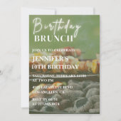 Cartes d'invitation simples pour 10 ans anniversai (Devant)