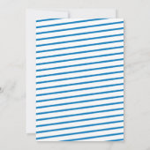 Cartes d'invitation simples pour 19 ans Confetti B (Dos)
