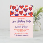 Cartes d'invitation simples pour 2ème anniversaire (Debout devant)